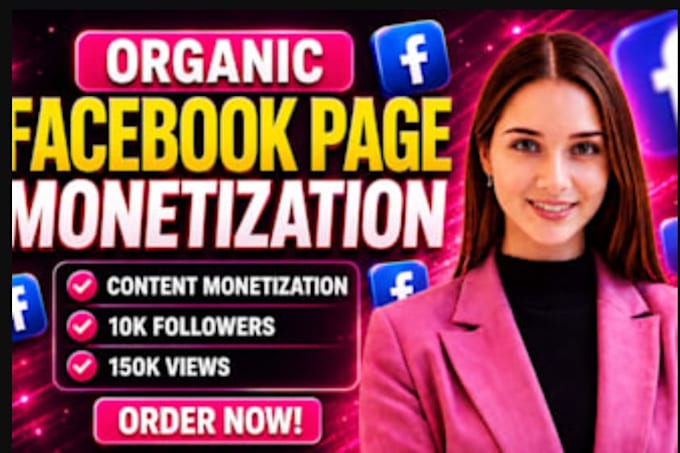 organically promote and monetize your facebook page