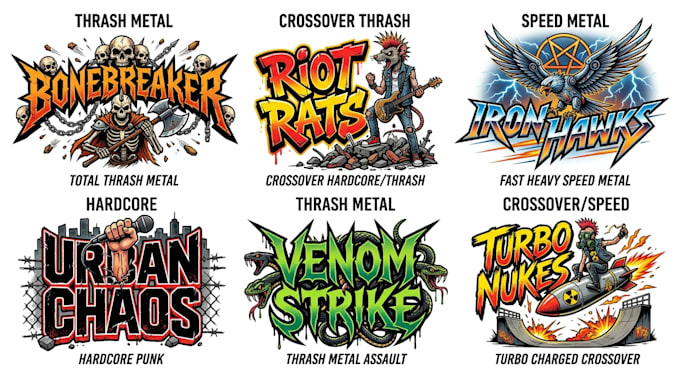 do thrash metal crossover thrash speed metal hardcore logo