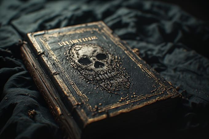 design a premium horror book cover