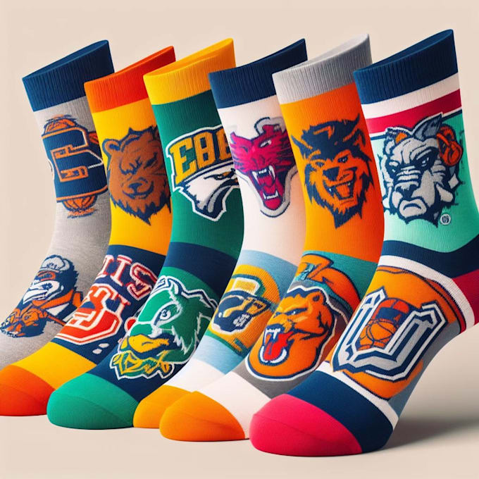 design custom and unique socks design