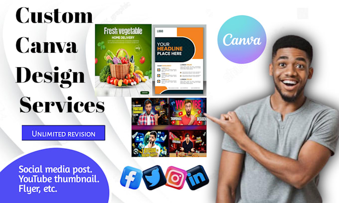 social media post and relatable design with canva