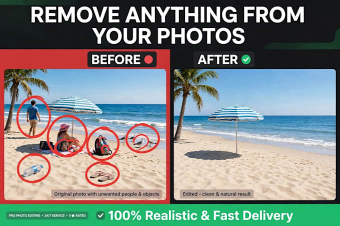 remove object from photo by photoshop editing professionaly