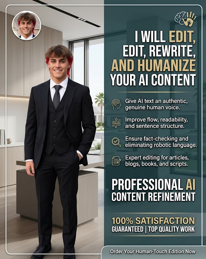 edit and humanize ai content, ai content editing professionally