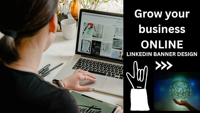 design a professional linkedin banner or header in 24 hours