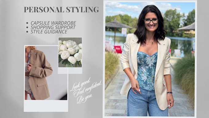 create a personalized capsule wardrobe and styling plan