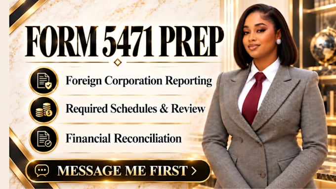 prepare form 5471 for US shareholders and foreign corporation reporting