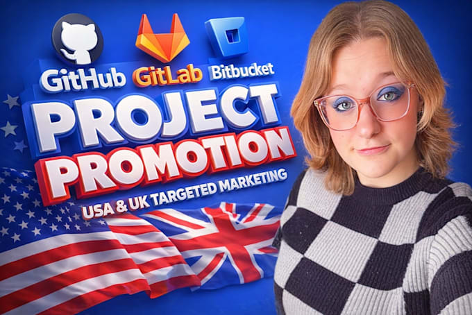 promote your github gitlab bitbucket project with targeted marketing