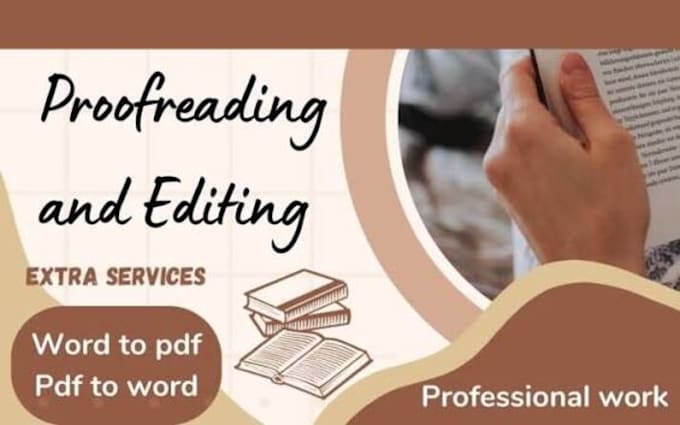proofread and edit your essays, theses, and dissertations
