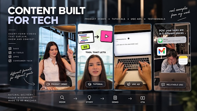 create engaging ugc videos for saas and tech products