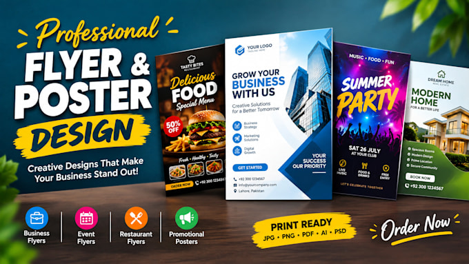 Pdf File Report Design Design professional flyers posters and brochures design by Ahsam123 ...