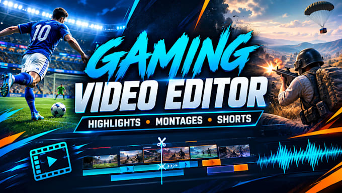 edit gaming videos, highlights and shorts
