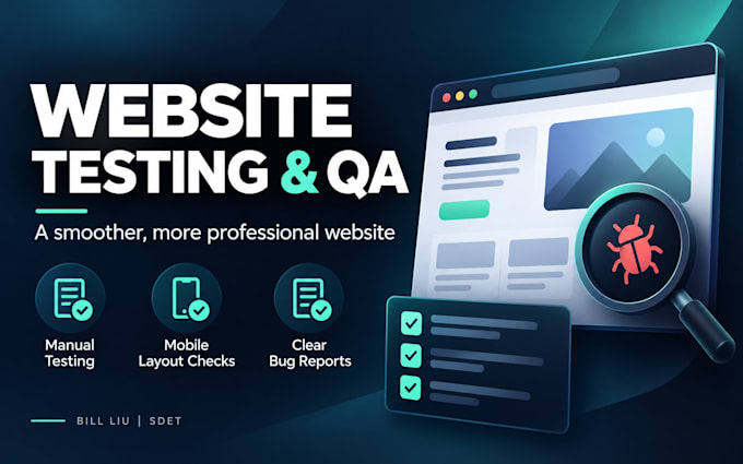 help you with software testing manual or automation