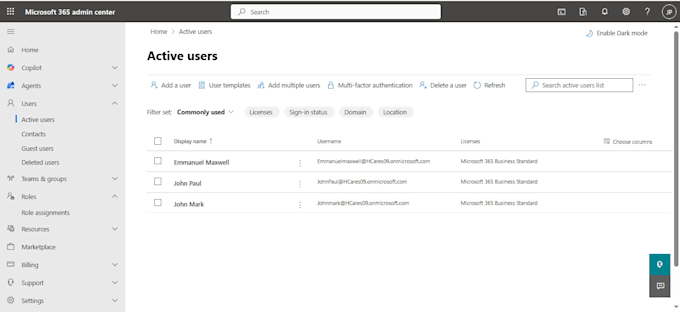 manage microsoft 365 setup and admin support