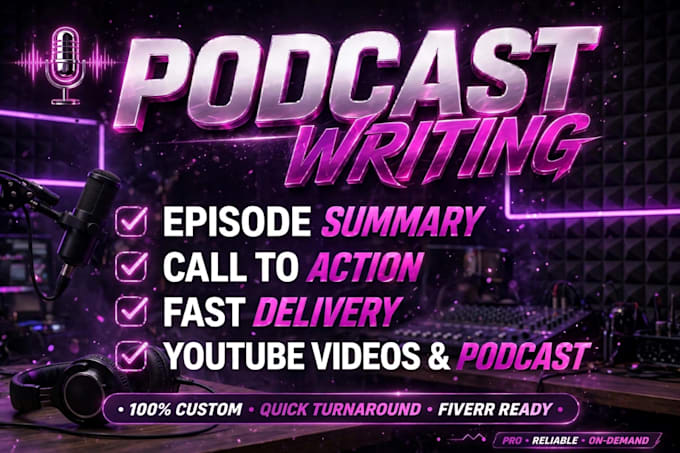 write your podcast show notes for SEO