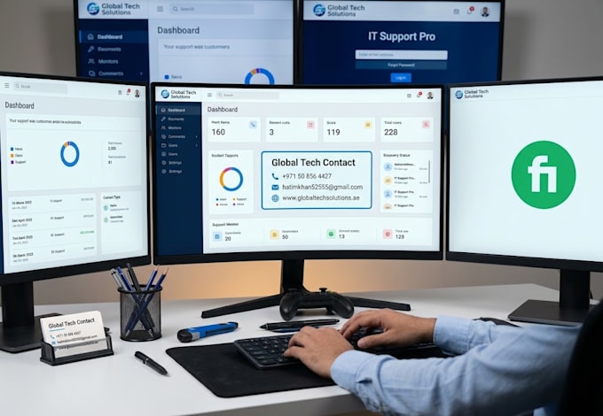 provide professional IT support and troubleshoot computer and network issues