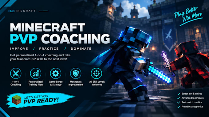 be your minecraft pvp coach