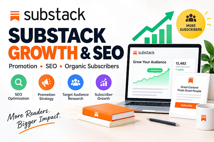 setup organic substack promotion substack subscribers substack newsletter