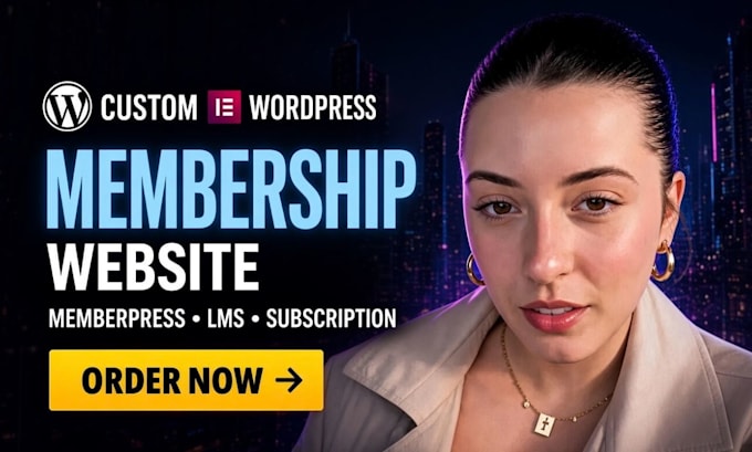 build wordpress membership website subscription website memberpress lms website
