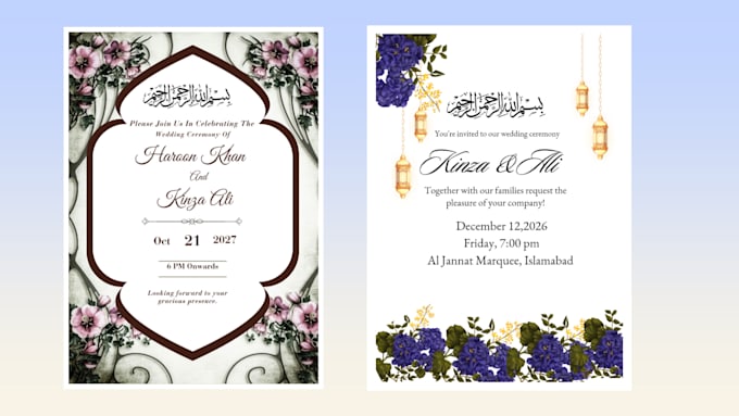 design digital wedding invitations cards