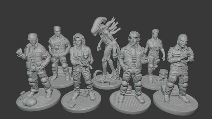 sculpt a highly detailed 3d character or creature model