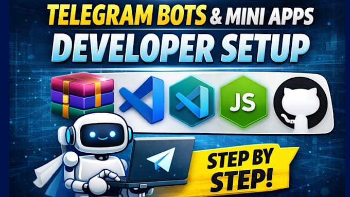 develop telegram mini apps and custom telegram bots