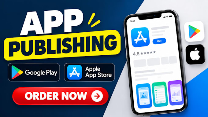 publish your android or ios app to google play or app store
