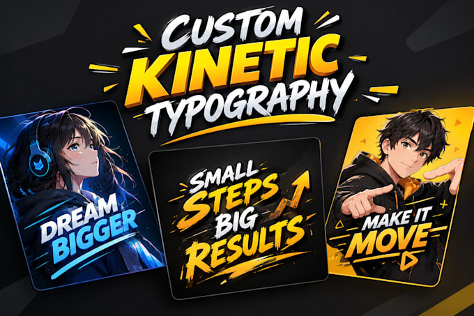 create kinetic typography, text animation, motion graphics for reels and shorts