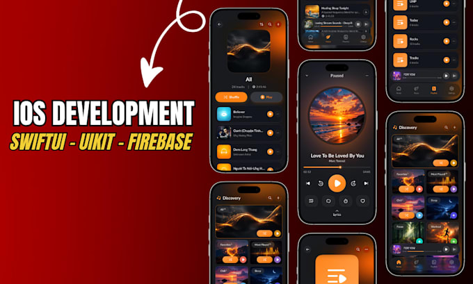 develop native ios apps using swift, swiftui and uikit