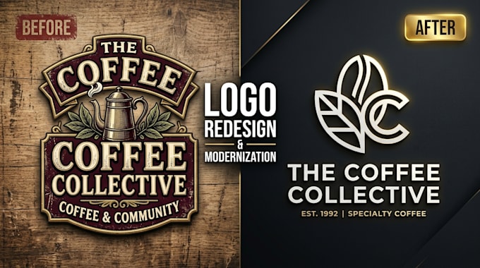 redesign, refresh, and modernize your outdated business logo