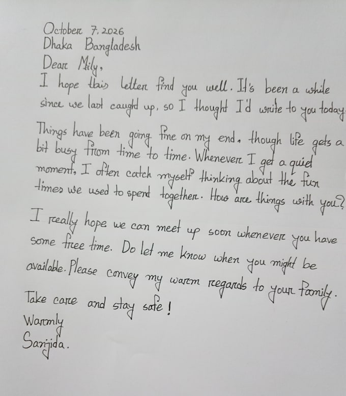 write beautiful handwritten letters and notes