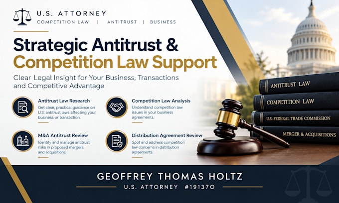 review distribution agreements for US antitrust compliance