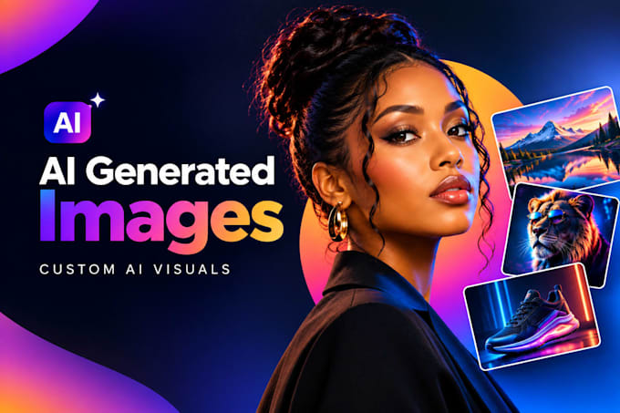 create stunning ai generated images and custom ai visuals