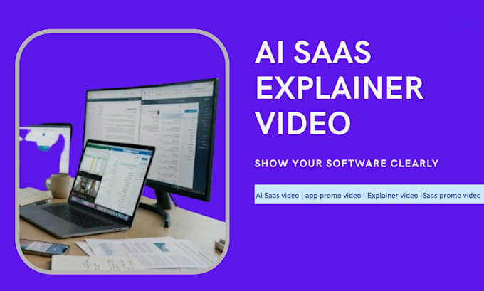 create an ai saas promo video and animated explainer