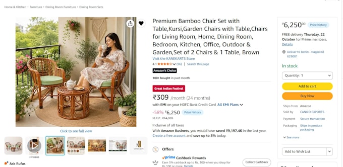 create amazon fba product listing and variation or fix the amazon listing