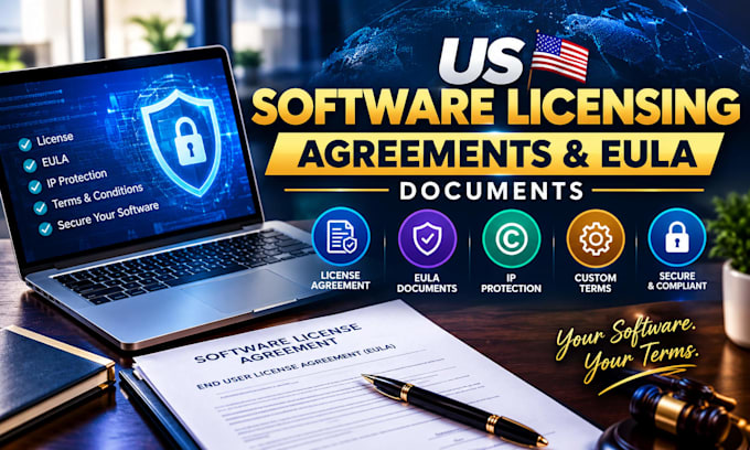 do US software licensing agreements eula documents
