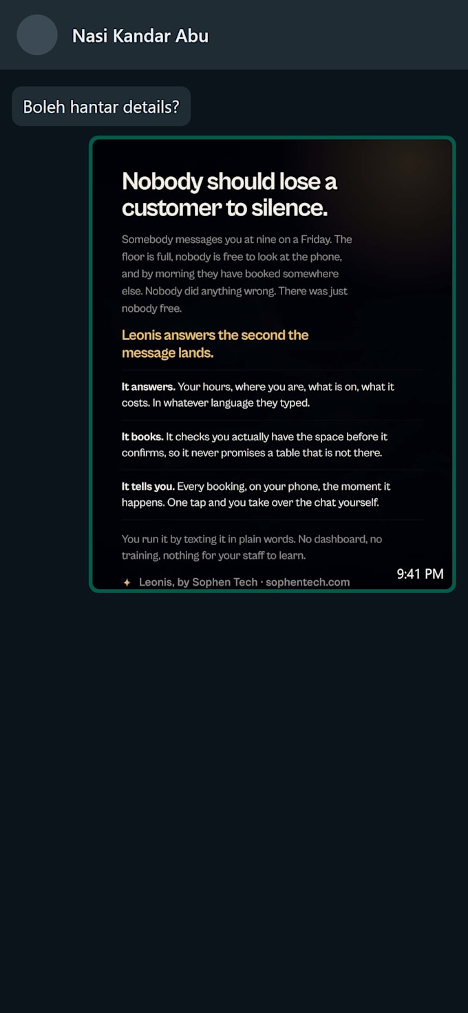 build an ai whatsapp booking assistant for your business