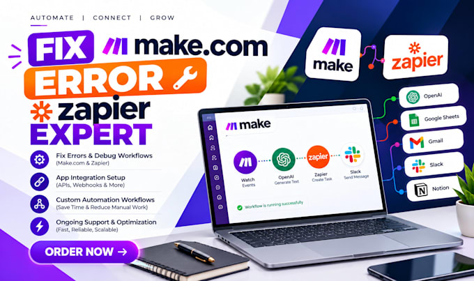 fix make com error, debug integromat migrate zapier to make com