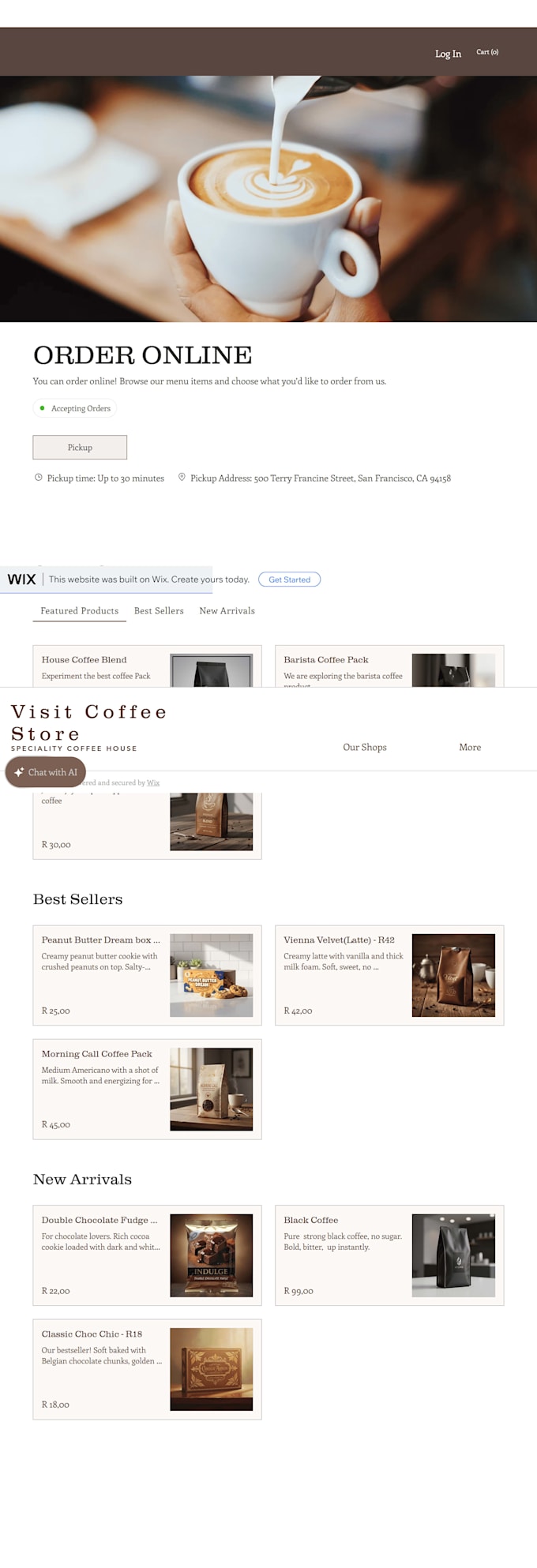 create a responsive website for my client