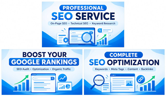 do complete monthly SEO service for top google ranking