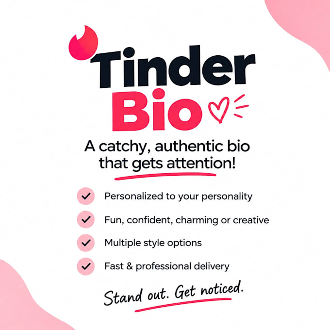 do a professional tinder bio