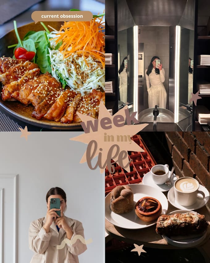 make creative and attractive instagram and facebook posts