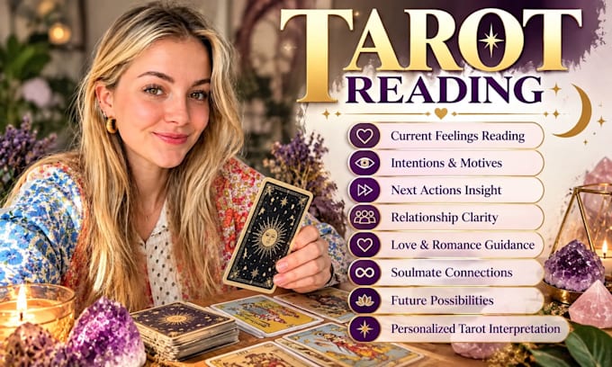 reveal current feelings intentions and next actions through tarot reading