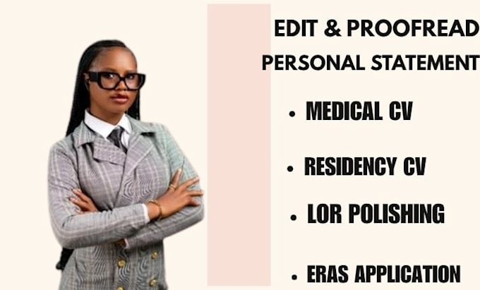 edit and format medical school essay personal statement eras application in 24hr