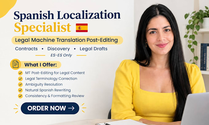 post edit spanish legal machine translation for accuracy