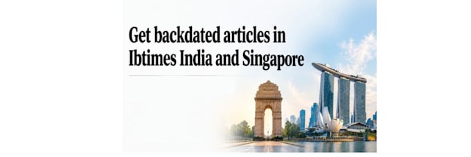 do backdated authored article in noted ones