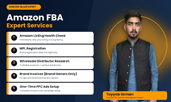 be your professional amazon fba store manager and ppc expert