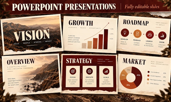create a presentation for you