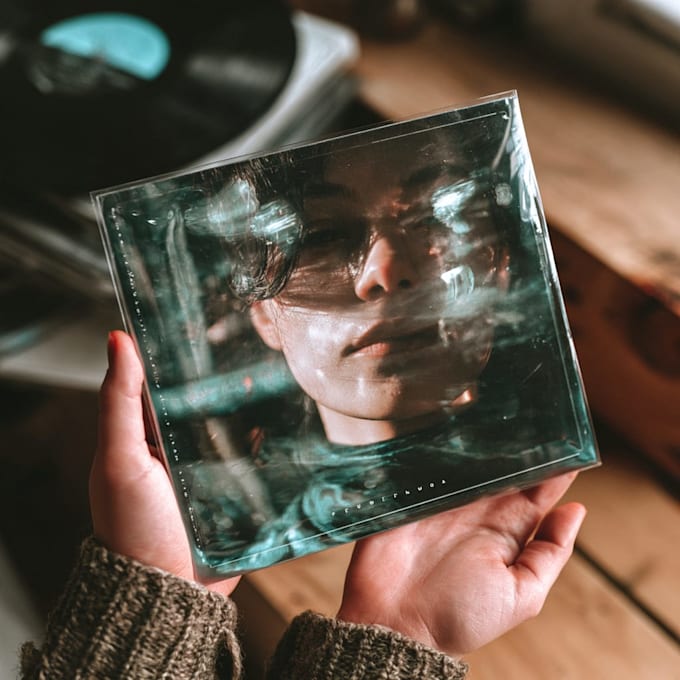design a professional album cover