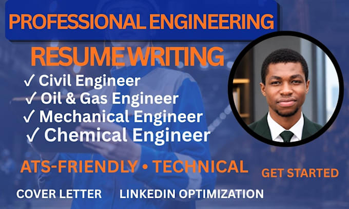 write an ats engineering resume for civil, mechanical and technical roles
