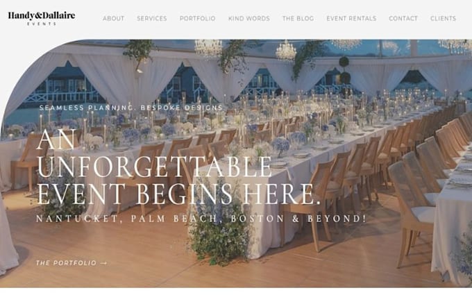 build wix wedding planner website wedding coordinator event website